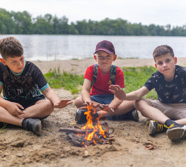 nauka rozpalania ognia